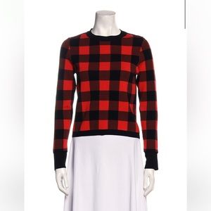 Buffalo plaid sweatshirt - Sandro